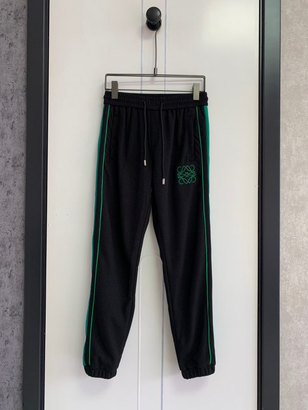 ? Brand [LOEWE] 23ss spring and summer new men's fashion casual pants, high-quality customized original fabric
