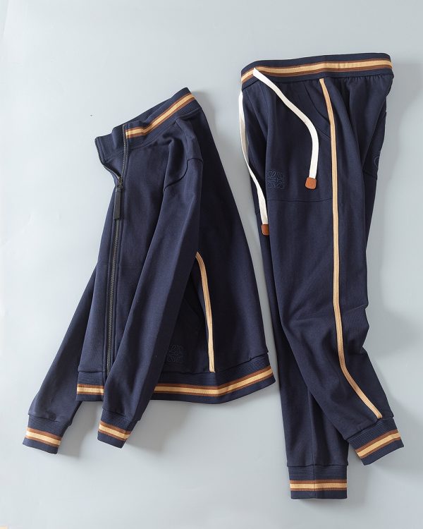 LOEWE2023 new leisure suit! Celebrities love casual suits with fashion taste, simple and elegant, embroidered ribbon design