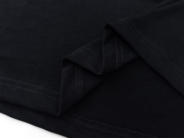 LOEWE 2023 spring and summer new short-sleeved, LOEWE classic leather T-shirt. Customized 32-count double-yarn tight cotton 240g fabric, fried chicken is versatile, and the favorite of all hipsters - Image 12