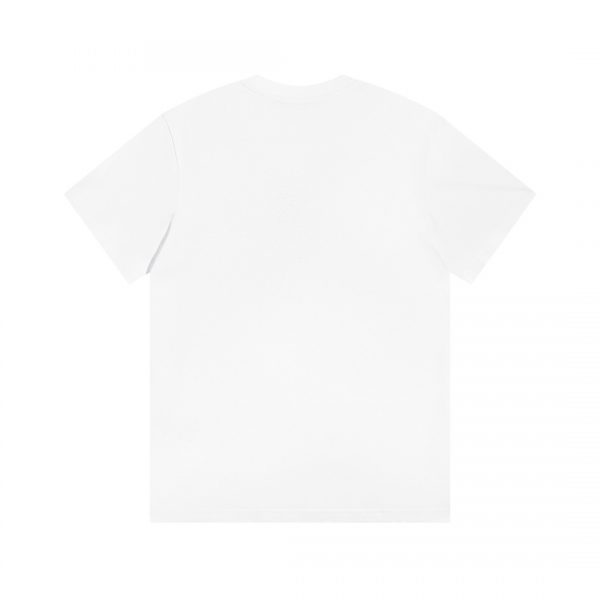 LOEWE 2023 spring and summer new short-sleeved, LOEWE classic leather T-shirt. Customized 32-count double-yarn tight cotton 240g fabric, fried chicken is versatile, and the favorite of all hipsters - Image 7