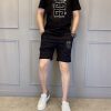 [LOEWE] 2023 new men's short-sleeved shorts suit