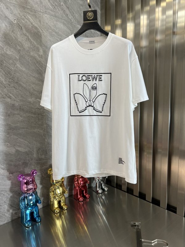 ❤️Loewe spring and summer new products Three standard complete T-shirt short sleeves - Image 3