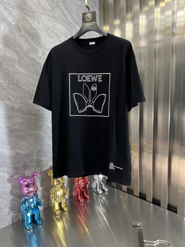 ❤️Loewe spring and summer new products Three standard complete T-shirt short sleeves - Image 9