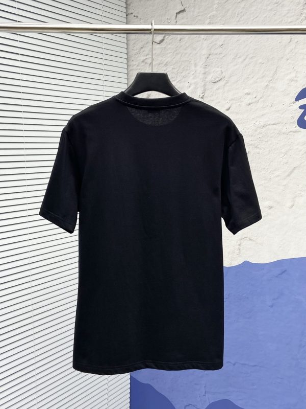 Loewe 23SS False Pocket Embroidered Design Short Sleeve T-Shirt - Image 3