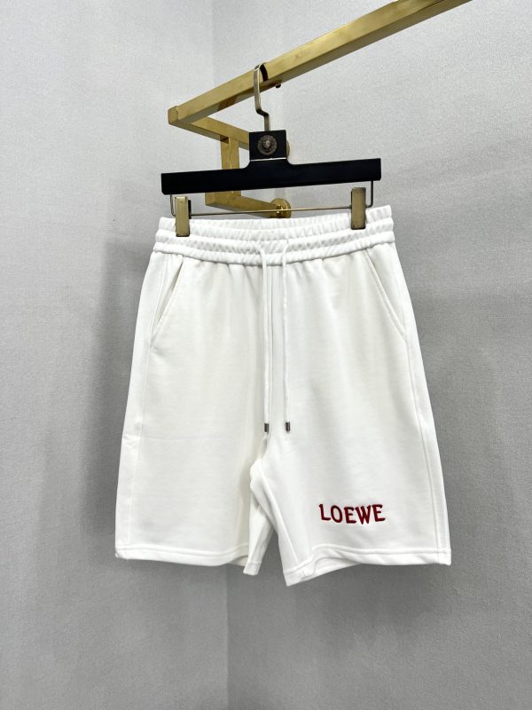 Loewe...23ss spring and summer new terry cotton fashion casual shorts for men and women