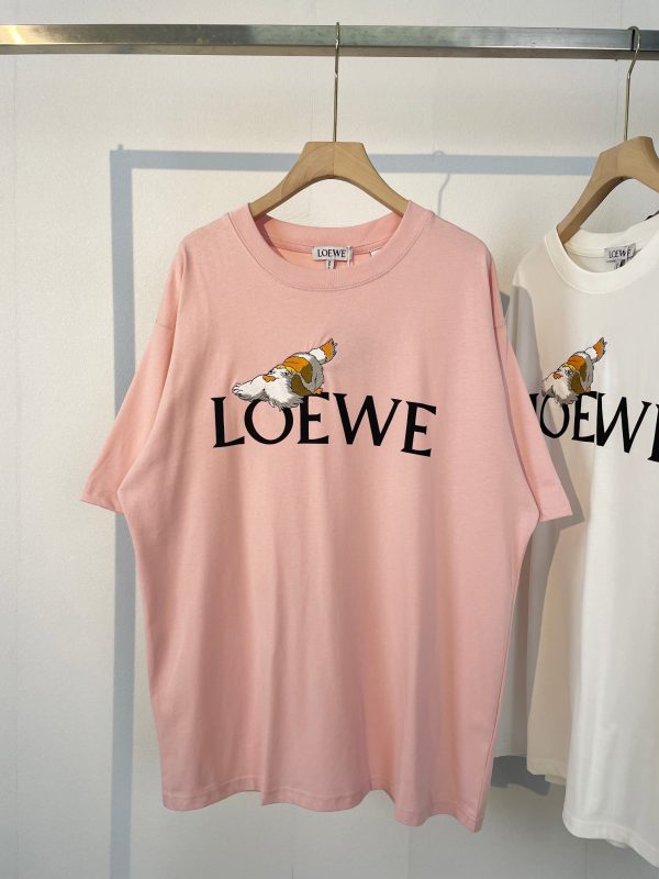 LOEWE# Exclusive custom weaving and dyeing pure cotton material has a superb texture High-quality 10,000-needle embroidery on the front chest Hal's moving castle