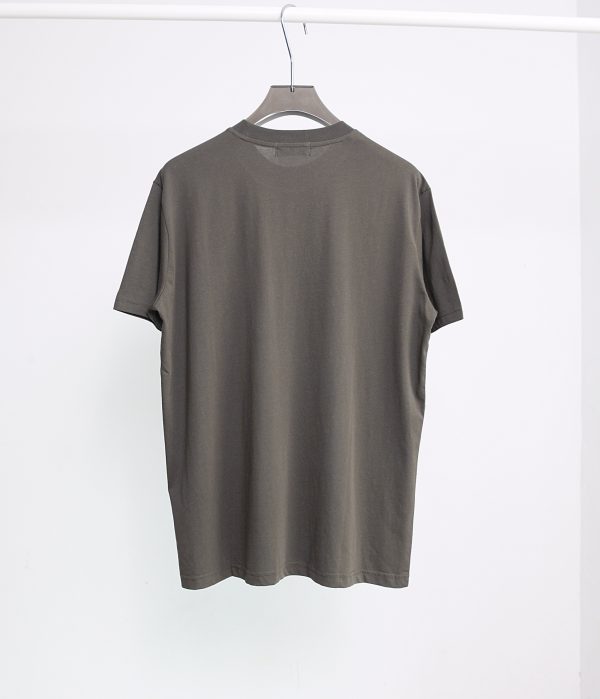 Stone island 23 spring and summer new letter logo embroidery round neck short-sleeved T-shirt, upgraded fabric, invincible texture - Image 3
