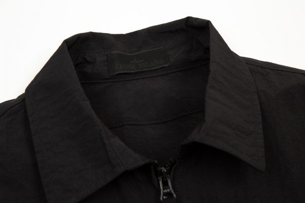 STONE ISLANDS Stone Island ISLANDS Side Badge Ghost Shirt Zipper Jacket Jacket Multi-Pocket Jacket - Image 5