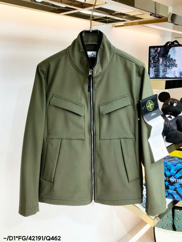 Stone island Stone island three-dimensional cutting functional jacket Outdoor jacket has been overwhelming Arc'teryx in recent years