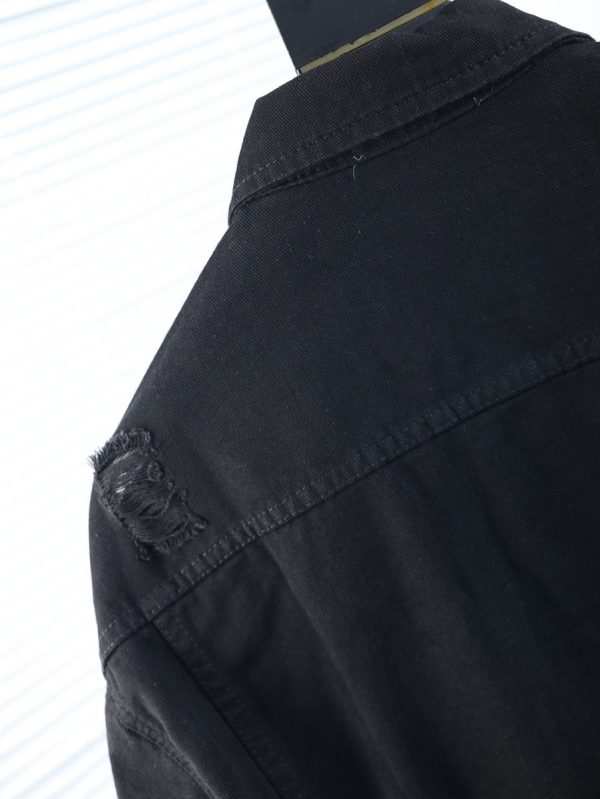 Stone island 2022 autumn and winter counter latest denim jacket ? Original three-dimensional tailoring design Denim denim fabric for customer - Image 10