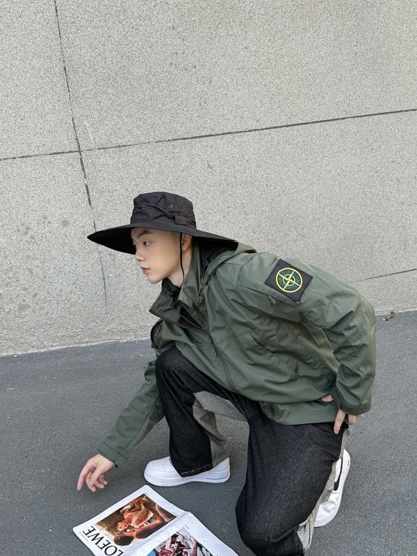 Stone Island/Stone Island 22FW Outdoor Arm Logo Jacket Zipper Jacket In order to restore all the textures of ZP, the team finally shipped this year after several months - Image 15