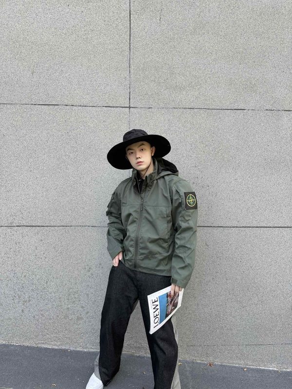 Stone Island/Stone Island 22FW Outdoor Arm Logo Jacket Zipper Jacket In order to restore all the textures of ZP, the team finally shipped this year after several months - Image 17