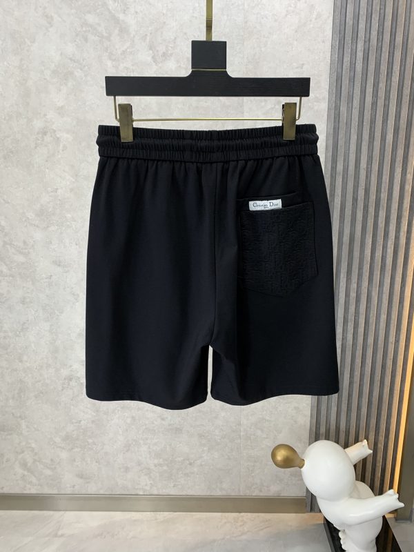 Dior 2023 spring and summer new men's and women's same style ?casual waffle shorts, Italian original order channel - Image 3