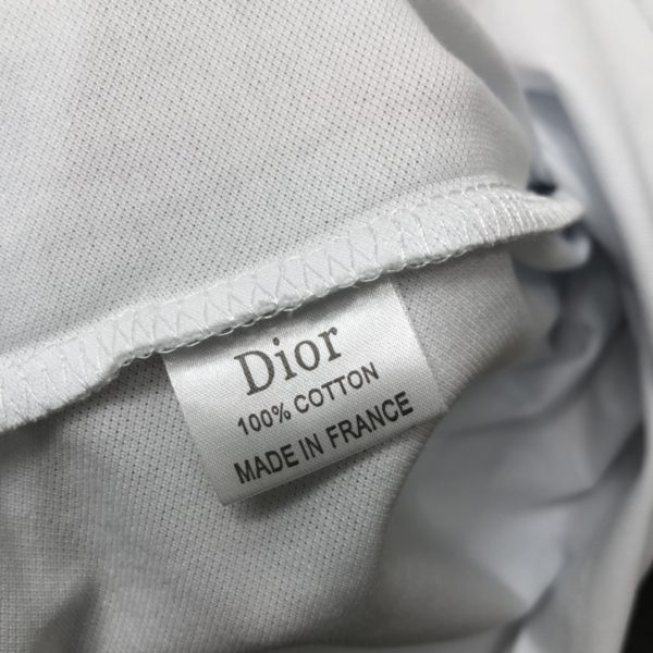 [DIOR] 2023 spring and summer new lapel POLO shirt Men's embroidered short-sleeved T-shirt! Customized high-end piqué fabric, comfortable and breathable, not easy to deform - Image 13