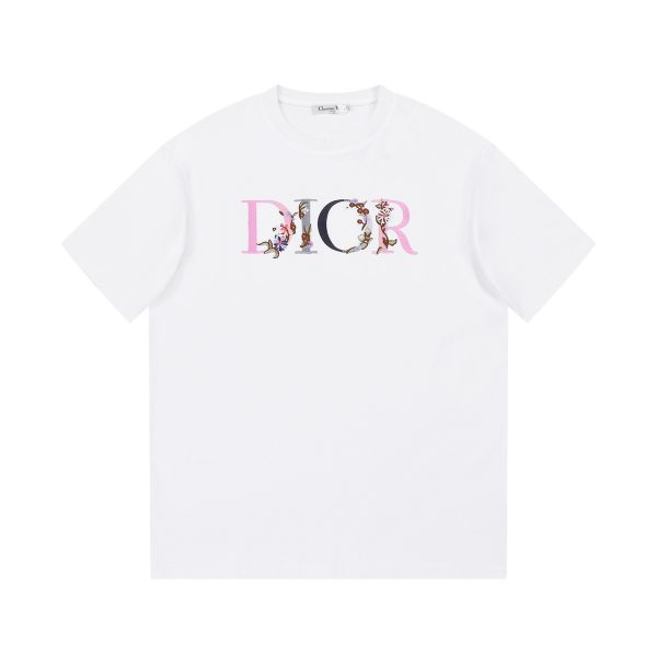 The DIOR gradient flower embroidery logo is exquisitely upgraded, inspired by the retro of the 1980s original fabric