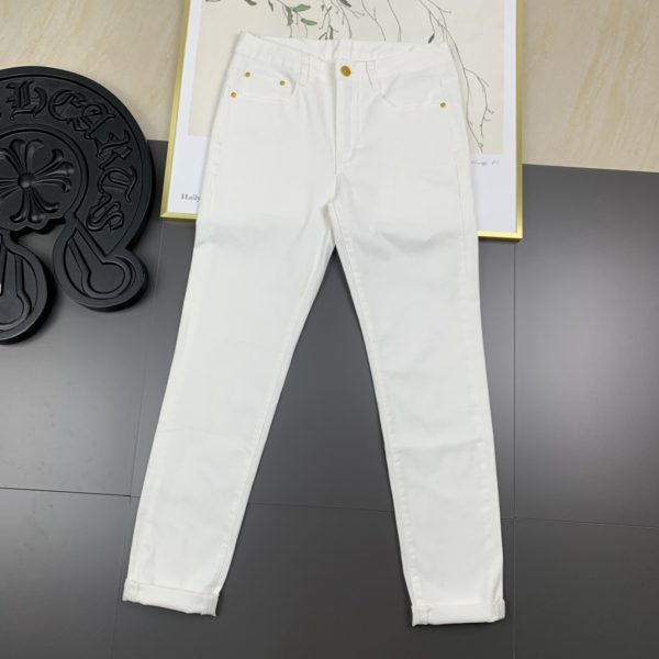 CELINE 2023 spring and summer new men's jeans The fabric has good elasticity. Exclusive sale, official website synchronization, fashion and elegance, heavy craft design