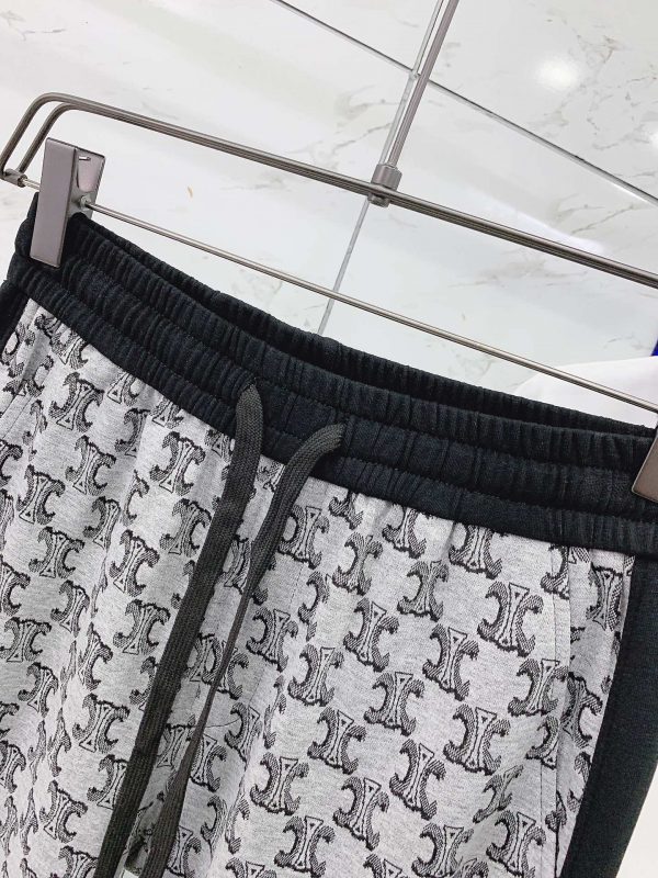Celine 2023SS spring/summer new product full print casual shorts ?, made of selected high-quality fabrics, excellent comfort, customer-supplied hardware accessories, full print logo printing - Image 3