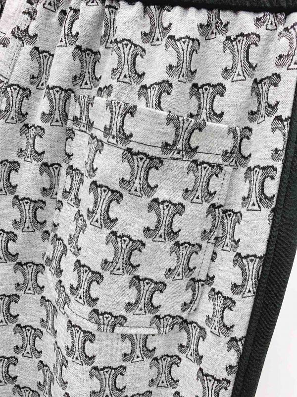 Celine 2023SS spring/summer new product full print casual shorts ?, made of selected high-quality fabrics, excellent comfort, customer-supplied hardware accessories, full print logo printing - Image 9