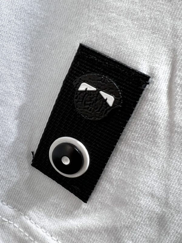 FENDI23's latest printed T-shirt is super recognizable! Creativity ✓The relentless pursuit of rejuvenating the design connotation of shoe design The hem comes with a small monster to identify ?logo small buckle Three standard complete, versatile single product - Image 5