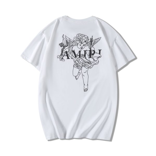 AMIRI 22SS Cupid Angel Print Short Sleeve Tee - Image 2