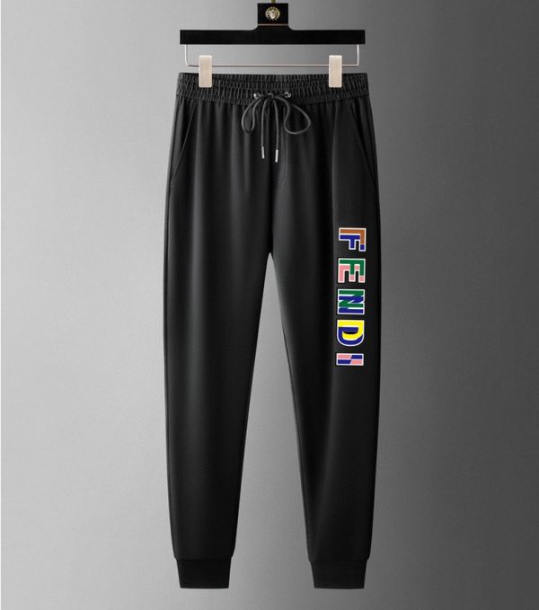 [FENDI] (Fat Gospel) 2023 official website with the same style. World-renowned luxury brand. Summer men's (double mercerized) high-quality ? goods set - Image 5