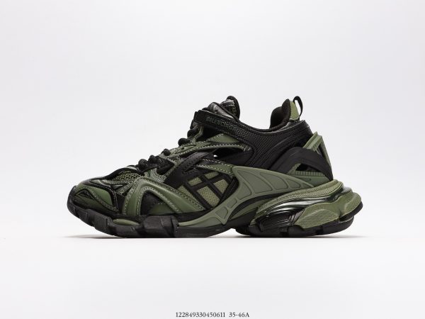Balenciaga Four Generations Balenciaga Track 2 Open Sneaker