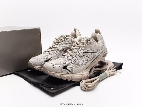 Balenciaga X-Pander 6.0 Retro Slingshot Shoes Worn Effect Floating Heel Design 40mm Arch
