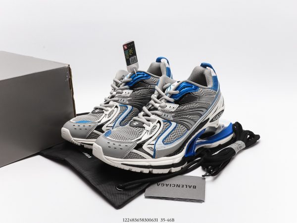 Balenciaga X-Pander 6.0 Retro Slingshot Shoes Worn Effect Floating Heel Design 40mm Arch