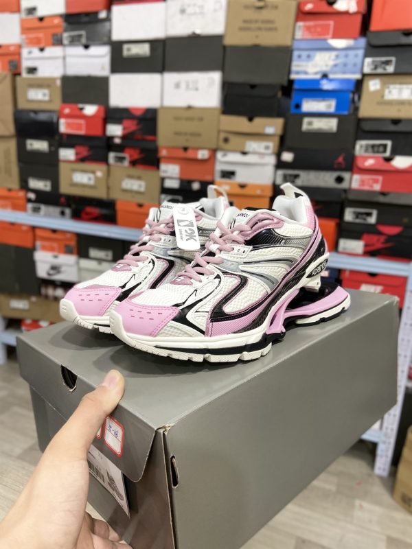 Balenciaga X-Pander 6.0 Vintage Slingshot Worn Effect Floating Heel 40mm Arch Size Embroidered Back
