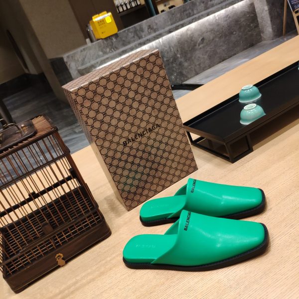 ? ? Balenciaga 2023 Spring/Summer 2023 Spring/Summer Internet celebrity first choice beautiful products full of printed Logo soles, letter logo casual lazy slippers - Image 10