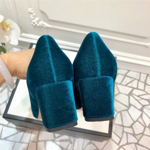 gucci Block heel sandals replica shoes - Image 8