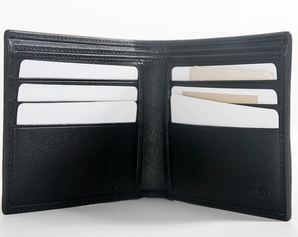 Gucci Black Leather Wallet - Image 9