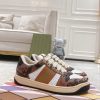Newly upgraded Gucci dirty shoes for couples GG series distressed and casual G