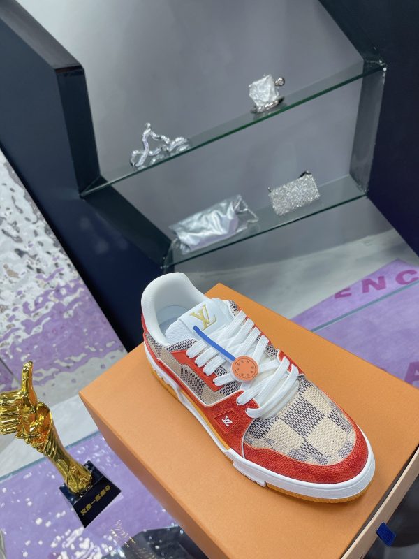Louis Vuitton Trainer Maxi sneakers Checkerboard series A - Image 5