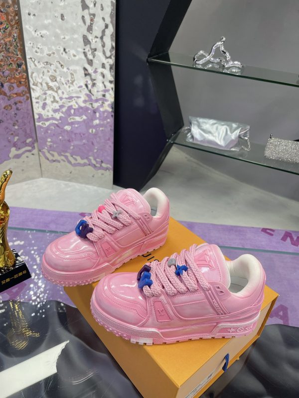 Louis Vuitton fat trainer couple full diamond limited bulingbuling B - Image 3