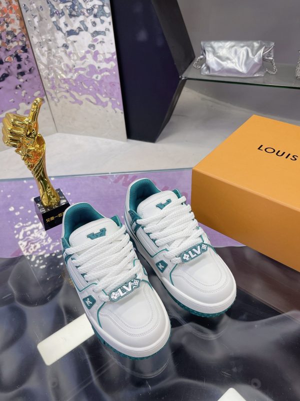 Louis Vuitton fat trainer couple Trainer Maxi Sneakers B - Image 7