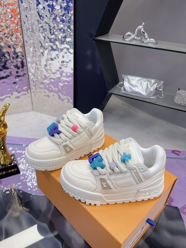 Louis Vuitton fat trainer couple Trainer Maxi Sneakers D - Image 3