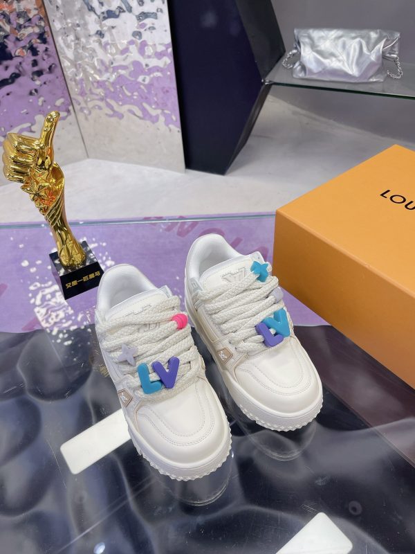 Louis Vuitton fat trainer couple Trainer Maxi Sneakers D - Image 4