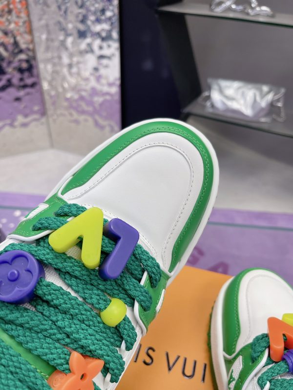 Louis Vuitton fat trainer couple Trainer Maxi Sneakers E - Image 6