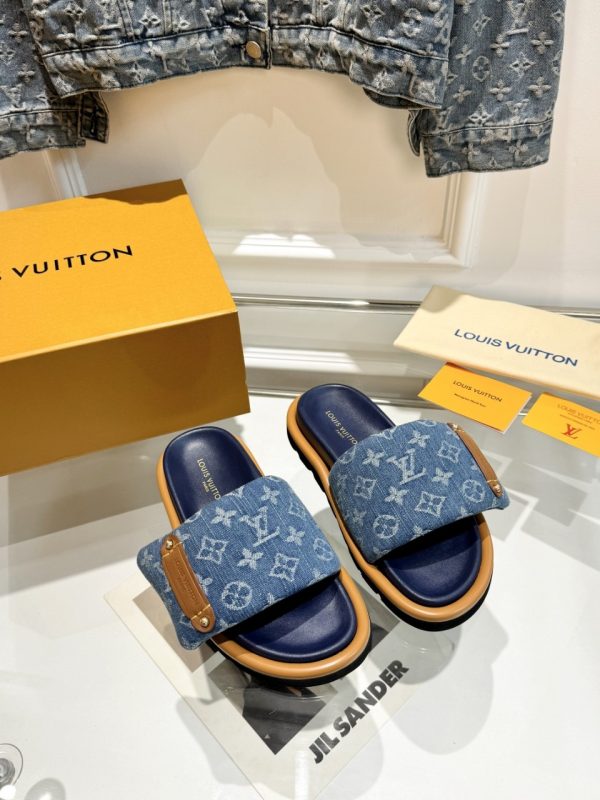 Louis Vuitton LV Couple Slippers D - Image 5
