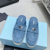 Couples Prada 2023 latest loafers half slippers F